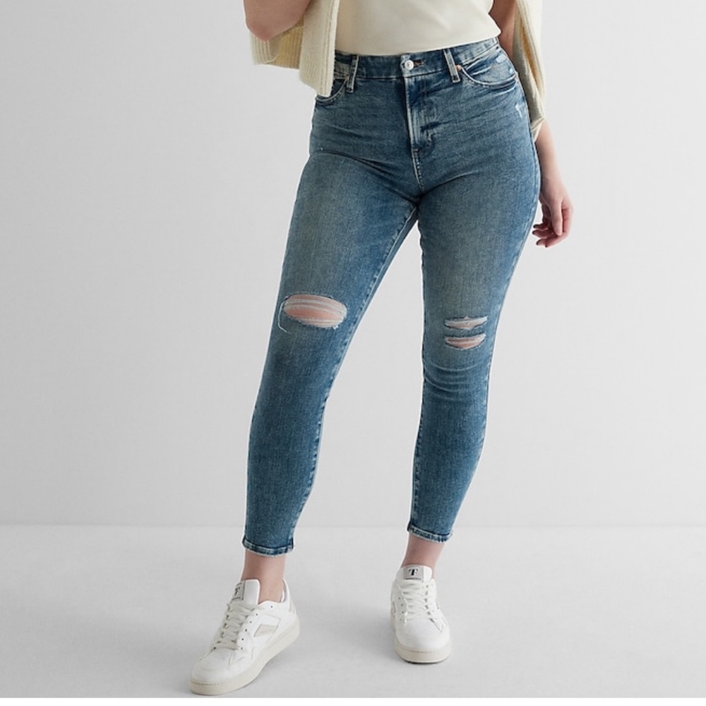 Express flex jeans size large